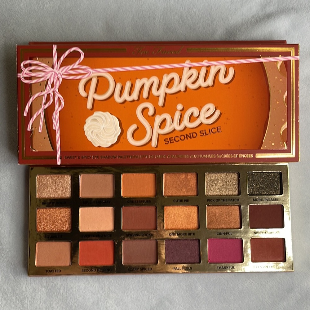 🎨 TOO FACED | LE PUMPKIN SPICE SECOND SLICE SWEET & SPICY PALETTE